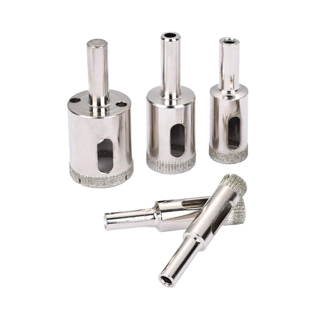 5 PCS Diamond Drill Bits Set 2/5 1/2 3 