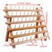 60-spools Wooden Thread Holder Sewing and Embroidery Thread Rack - Etsy