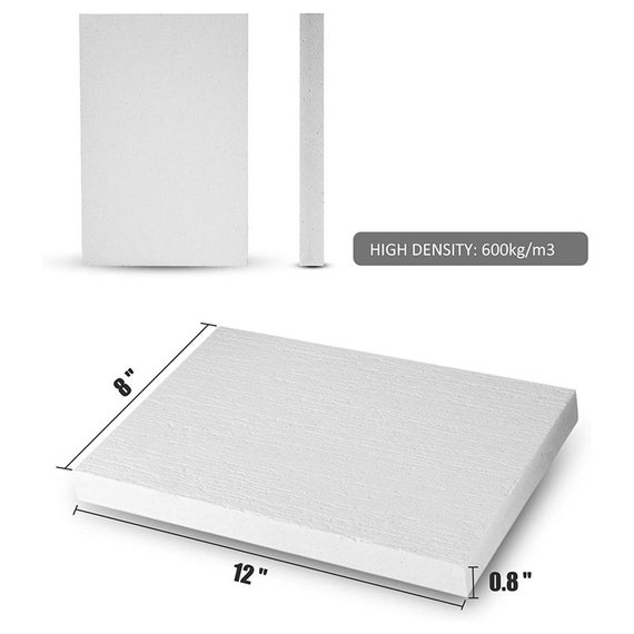 BXI Ceramic Fiber Thermal Insulation Board(2732F) - 12'' X 8'' X