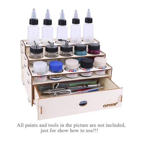 Professional 3x Airbrush Kit 3L Air Compressor Tank With 12 Colors