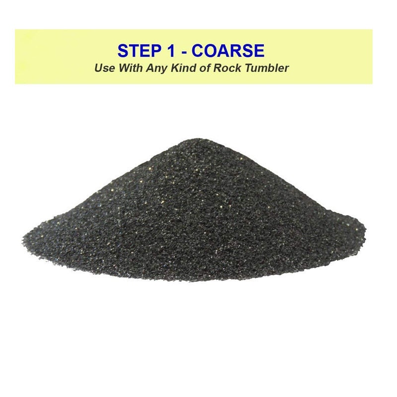 4.5 LBS Rock Tumbler Grit Media Complete Kit -Inculde 4 Steps Grits +  Plastic Pellets + Ceramic Filler Media, Compatible with Any Brand Tumbler,  Rock