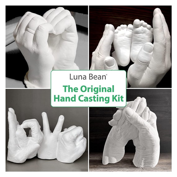Hands Casting Kit, DIY Hand Molding Kit. Hand Holding Craft for