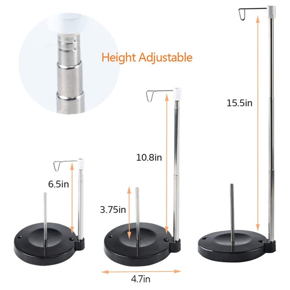 Adjustable Cone Thread Stand Spool Holder for Sewing Machine Etsy