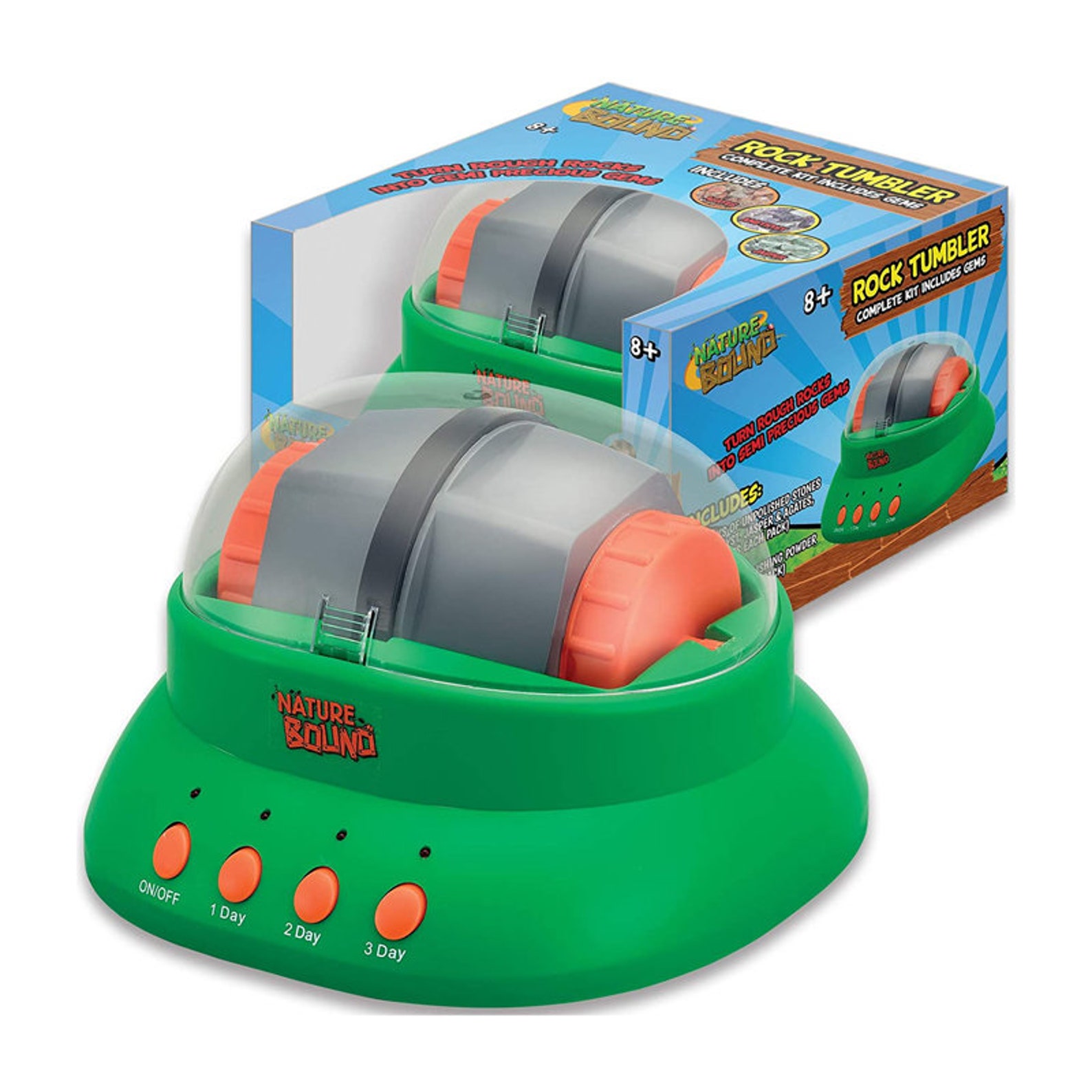 Starter Rock Tumbler Kit for Kids Includes Rough Gemstones Etsy