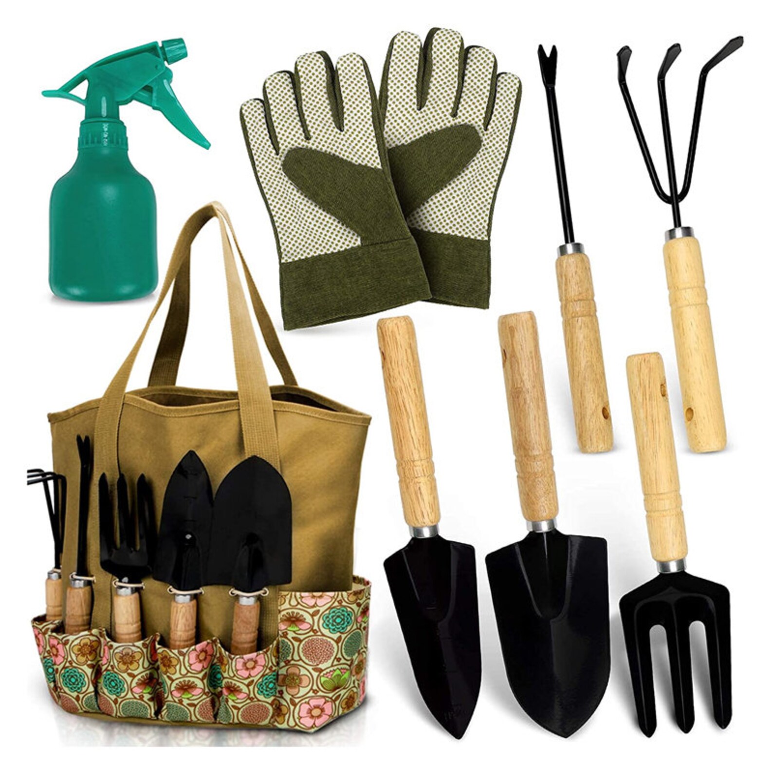 8 Piece Heavy Duty Gardening Kit with Storage Organizer Etsy