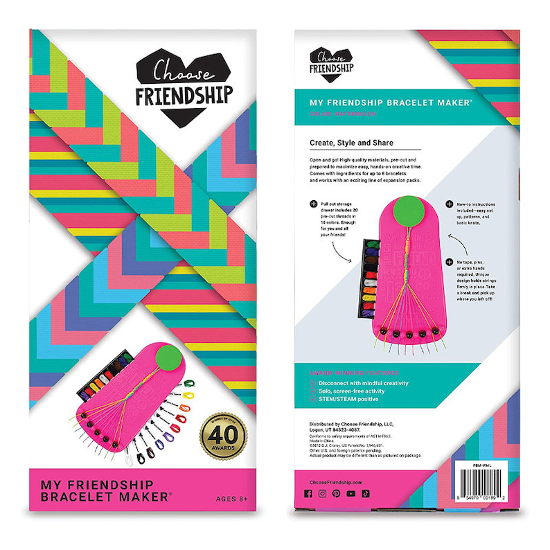 My Friendship Bracelet Maker 20 Precut Threads craft Kit / Etsy