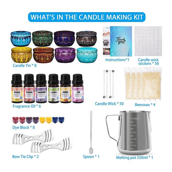 Candle Making Kit Candle Making Supplies Kit for Adults Kids 