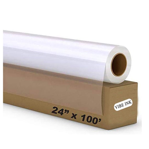 Waterproof Inkjet Screen Printing Positive Film Roll 17”x100’ Made In USA 