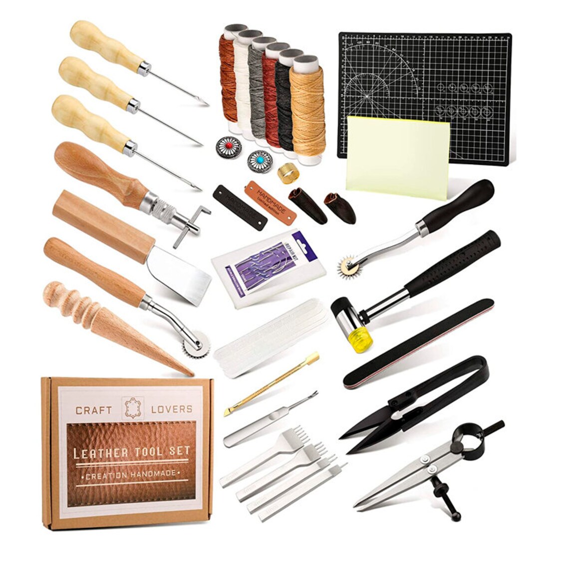 Leather Working Tools and Supplies Leather Craft Kits Leather Etsy