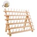 60-spools Wooden Thread Holder Sewing and Embroidery Thread Rack - Etsy