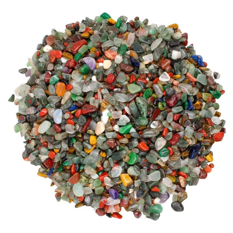 0.1 to 0.25 Chips Reiki Bulk Polished Gemstone Rock Supplies for Crafts Crystal Healing and More! Hypnotic Gems Materials: 2 lbs Rare Assorted Stone Mix from Africa 