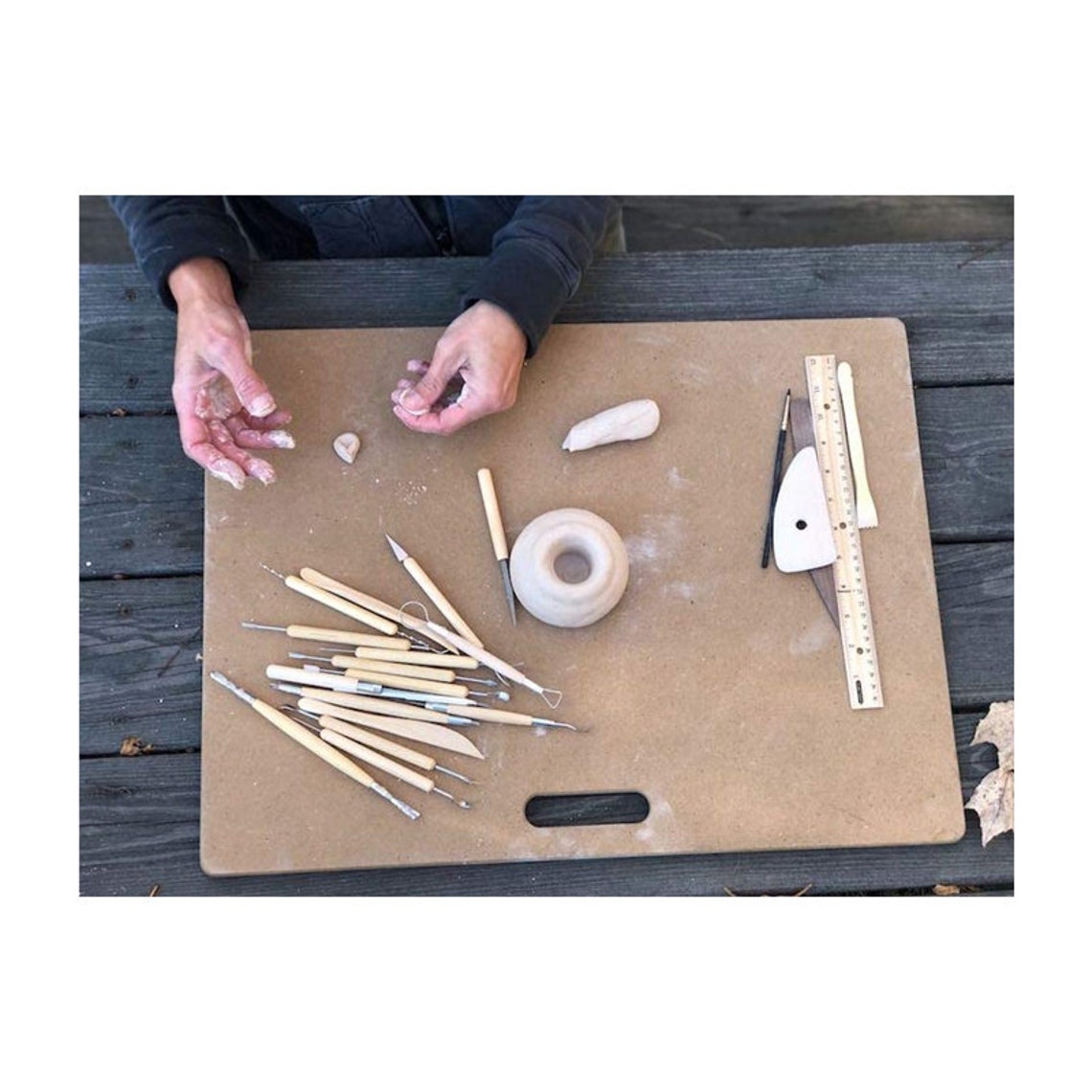 Portable Clay Wedging Board 18 x 24 with Etsy