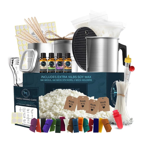 Large Soy Candle Making Kit for Adults Beginners Candle 