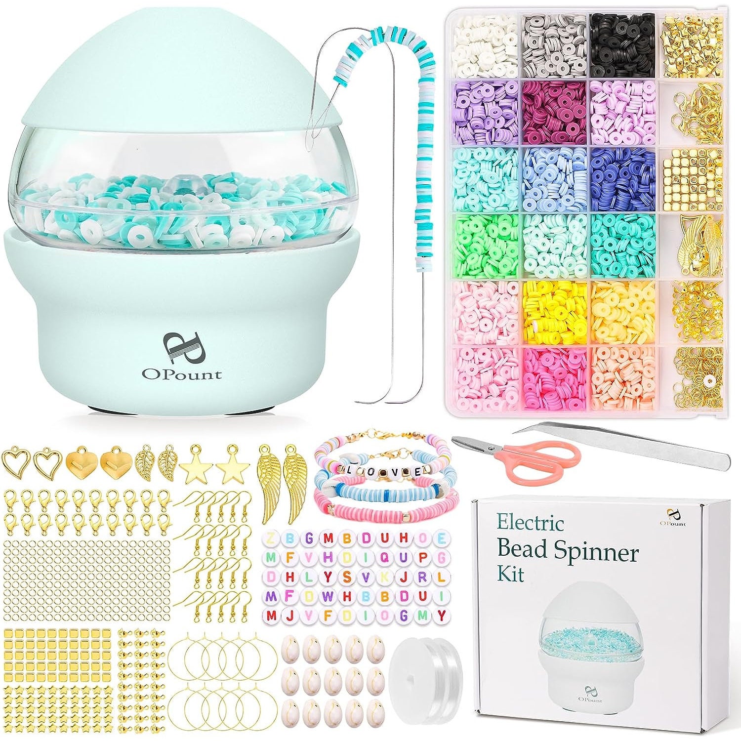 Electric Waist Beads Kit - 3658 PCS Waist Bead Making Kit with Electric  Bead Spinner, Beads for Waist Beads Making, Curved Needles So On - Waist  Bead Maker/Jewelry Maker: Buy Online at