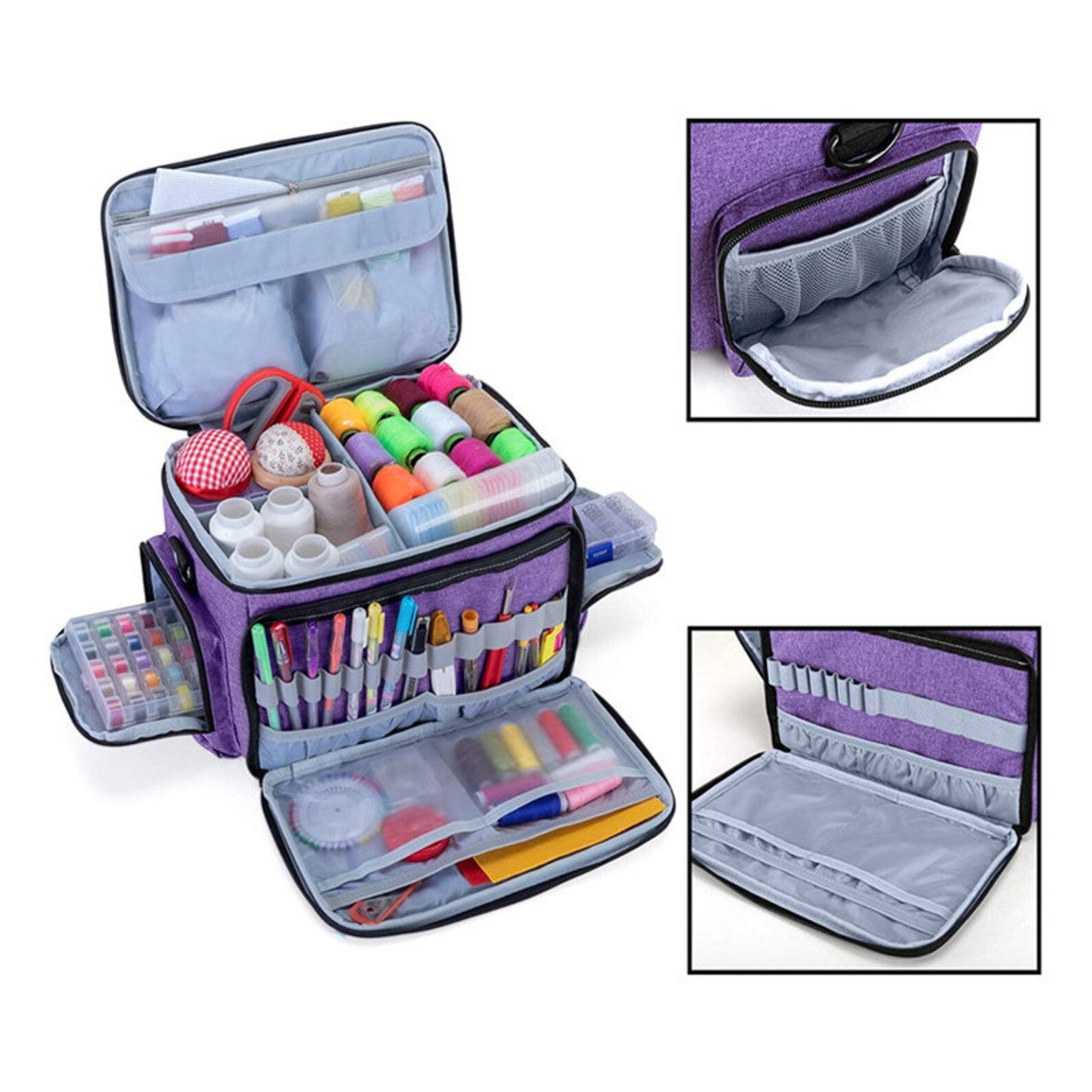 Luxja High Capacity Sewing Accessories Organizer bag ONLY Etsy UK