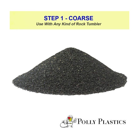 Rock Tumbler Grit Kit and Ceramic Tumbling Filler Media Polly Plastics 