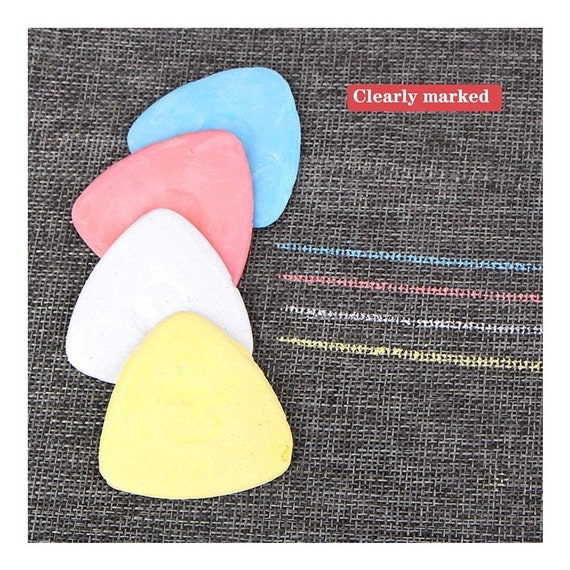 Efficient Professional Tailors Chalk Triangle Fabric Markerssewing  Accessories and Supplies20pcs 