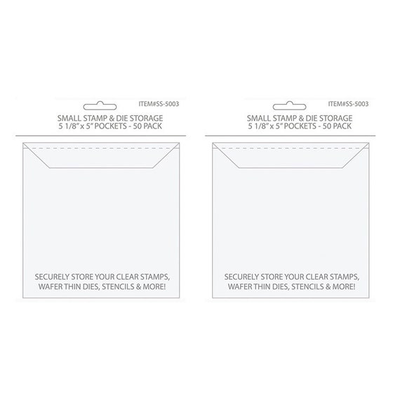 Avery Elle Stamp and Die Small Storage Pockets SS-5003 pack of 2 -   Denmark