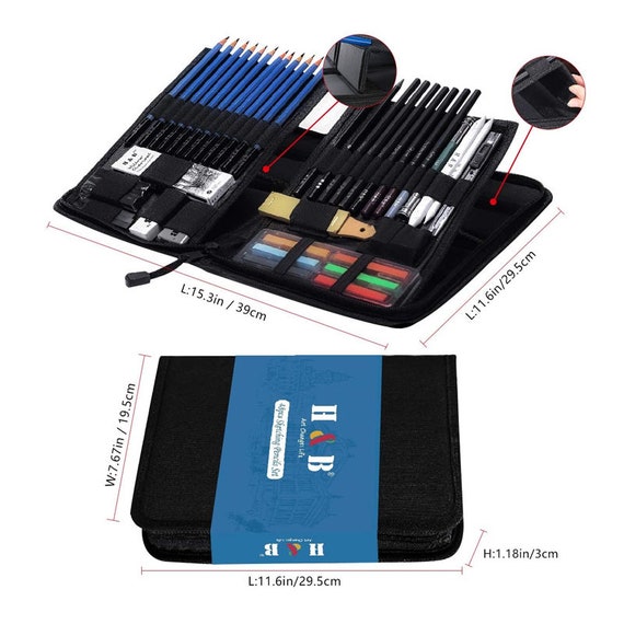 Beginner Art Sketching Drawing Set, Artist Kit