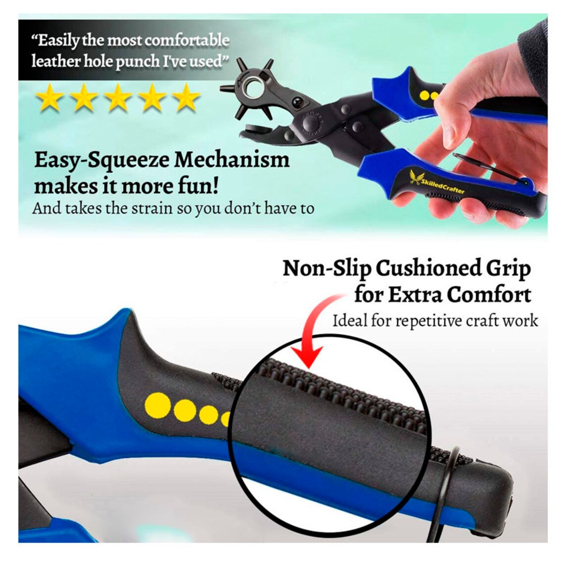 Leather Hole Punch belt Hole Puncher Easily Punches Perfect Etsy