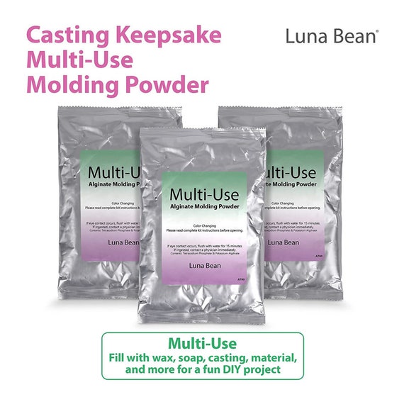 Alginate Molding Powder for Hand Casting Kit & Multi-use Projects 3 Lb  Casting Plaster Material 