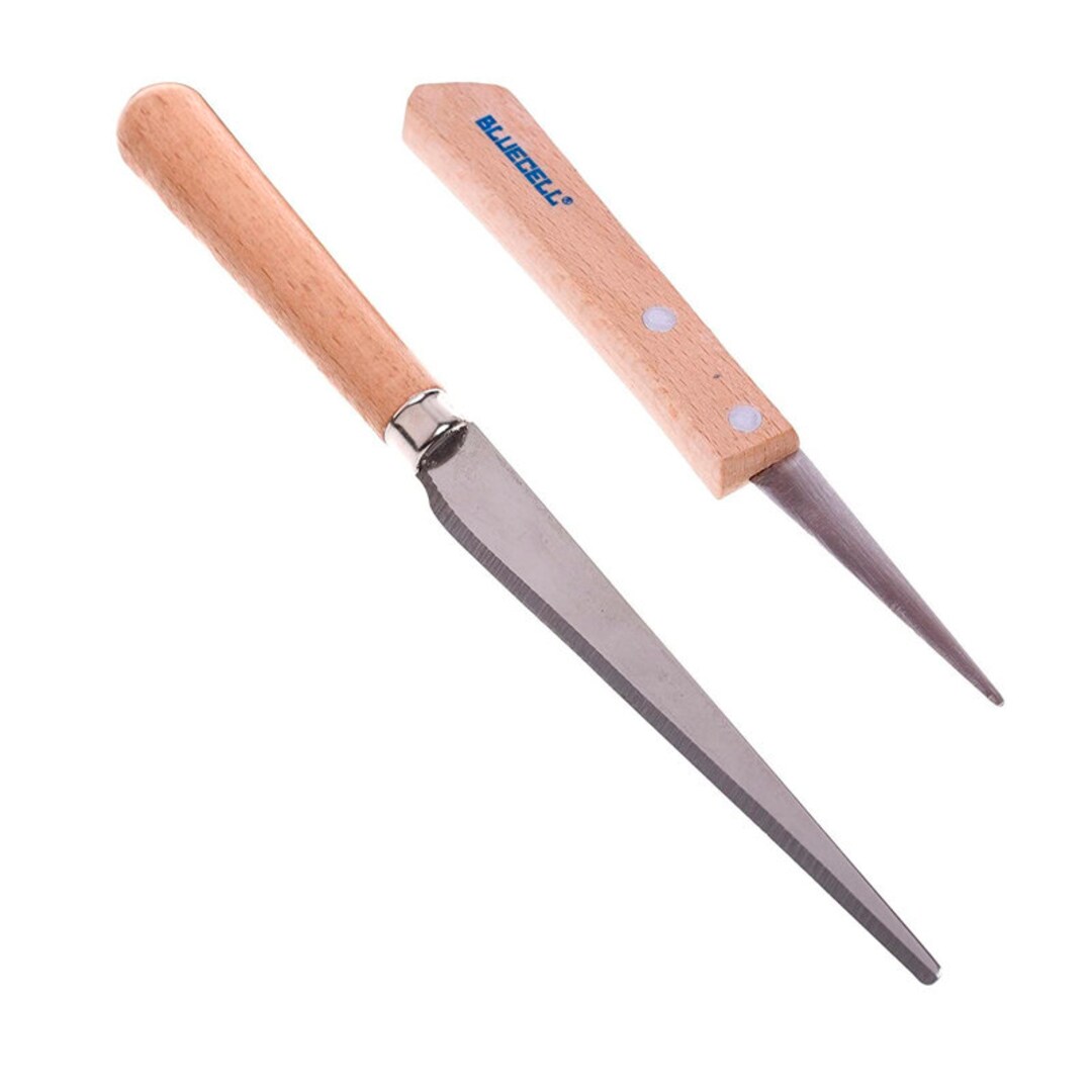 Set of 2 Wooden Handle Craft Art Tools Fettling Knife for Etsy
