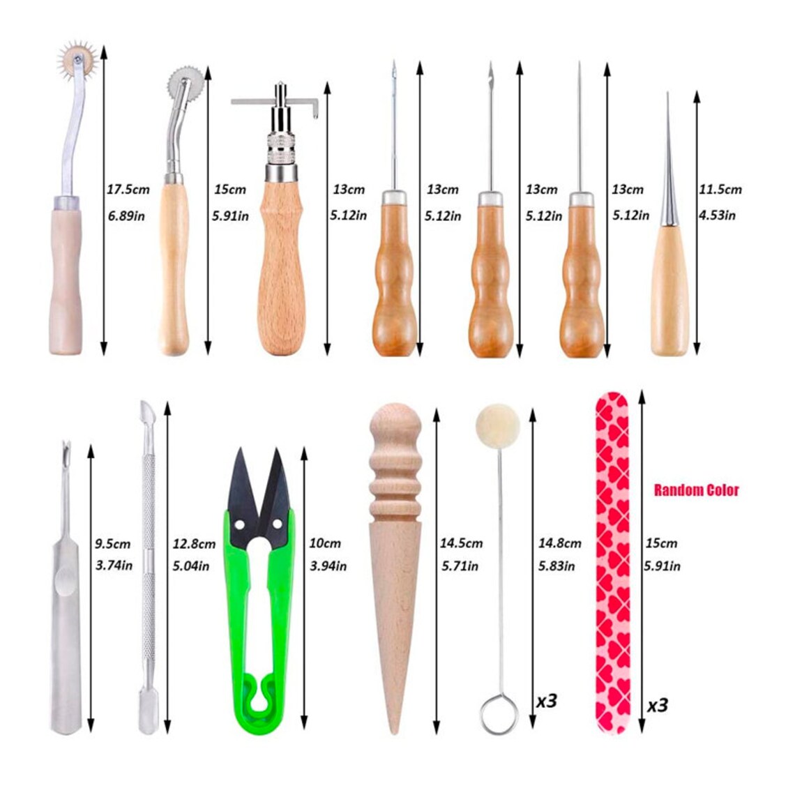 Leather Tooling Kit Leather Working Tools and Supplies With Etsy