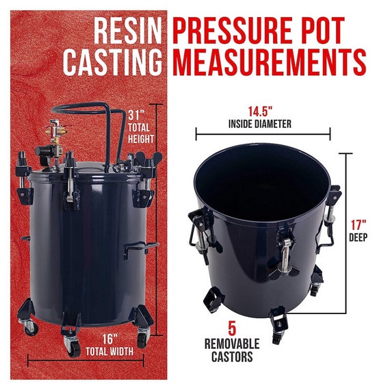 California Air Tools - Pressure Pot for Resin Casting