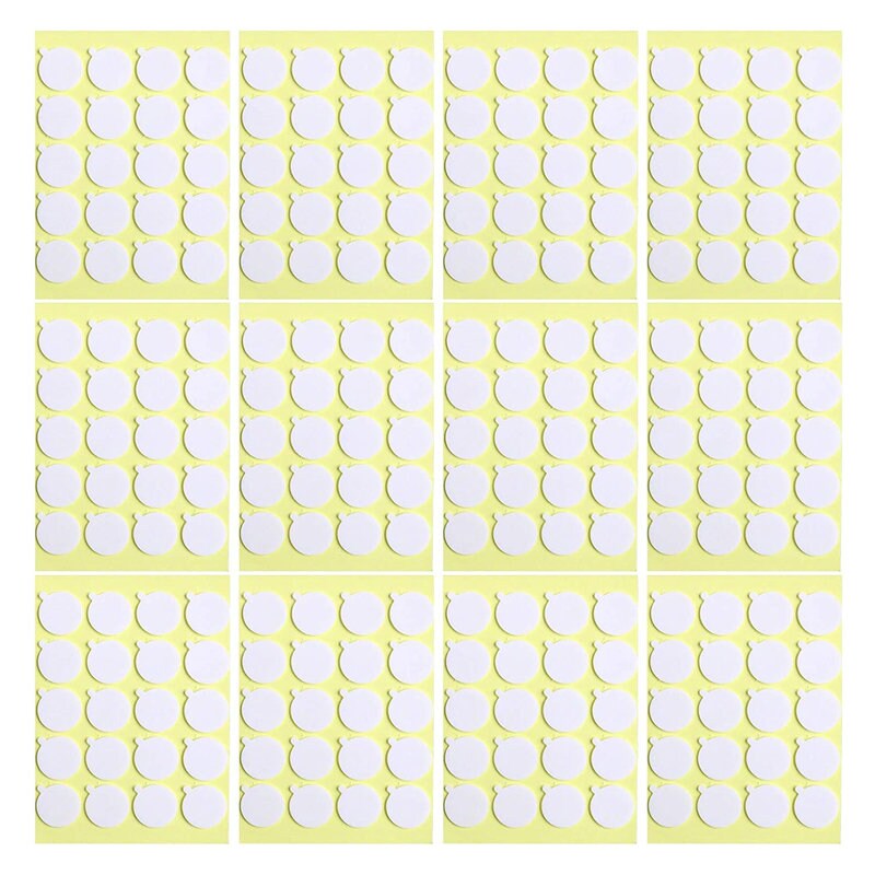 240PCS Candle Wick Stickers Heat Resistant Foam Fast and Easy Tear Double  Sided Stickers with Tabs for Candle Making