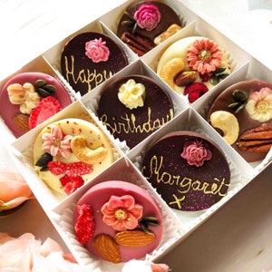 Artisan Chocolate Rounds For Mum