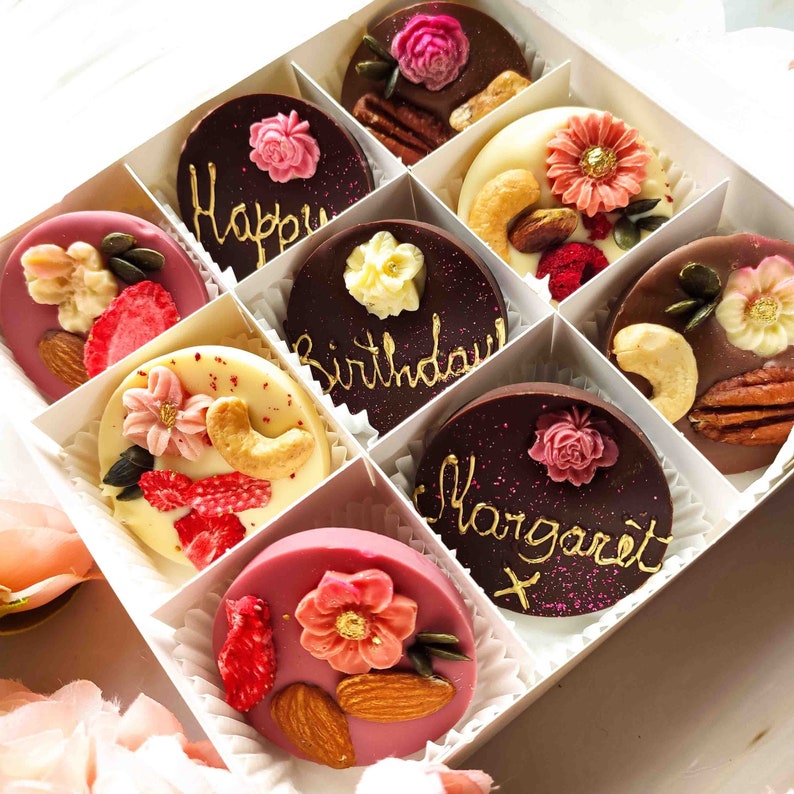 Artisan Chocolate Rounds For Mum