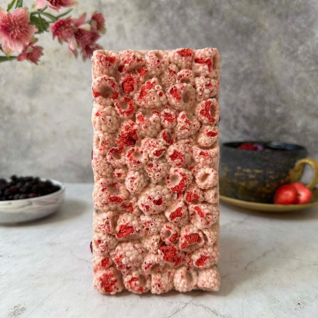 Raspberry Shape Chocolate Fruity Raspberry-shaped Belgian Chocolate Birthday & Anniversary Gift ...