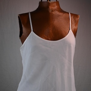 Vintage Lord and Taylor White Nightie Lingerie Size Small