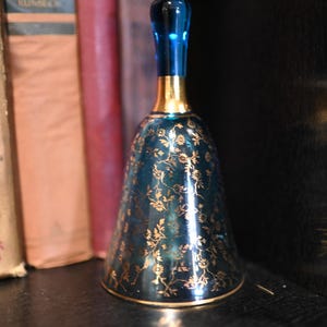 Vintage Blue and Gold Bell