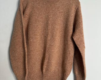Vintage B Roberts Tan Wool Sweater