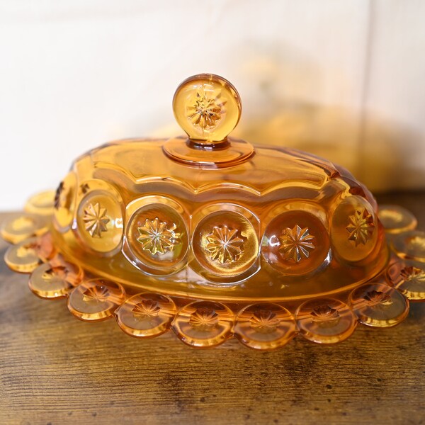 Moon and Stars Vintage Butter Dish Etsy