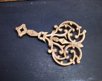 Trivet de latão vintage