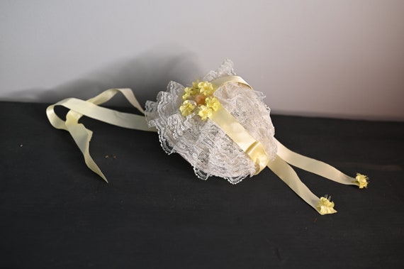 Vintage summer wedding fascinator hat - image 1