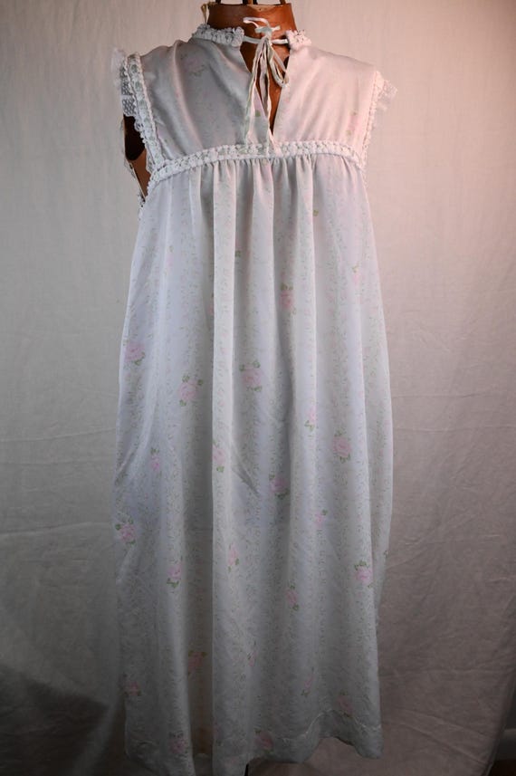 Vintage Christian Dior Floral Night Dress