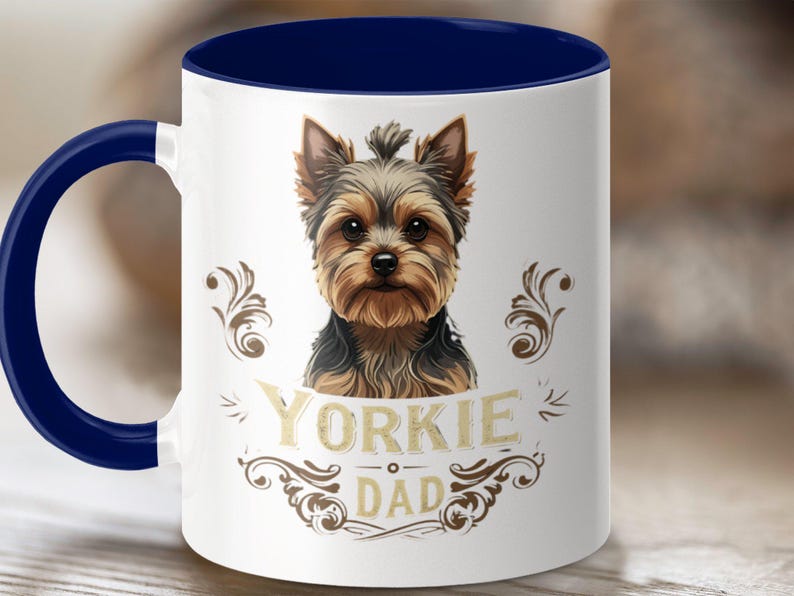 SassyLassyAnna Yorkie Dad Mug - Thumbnail 2