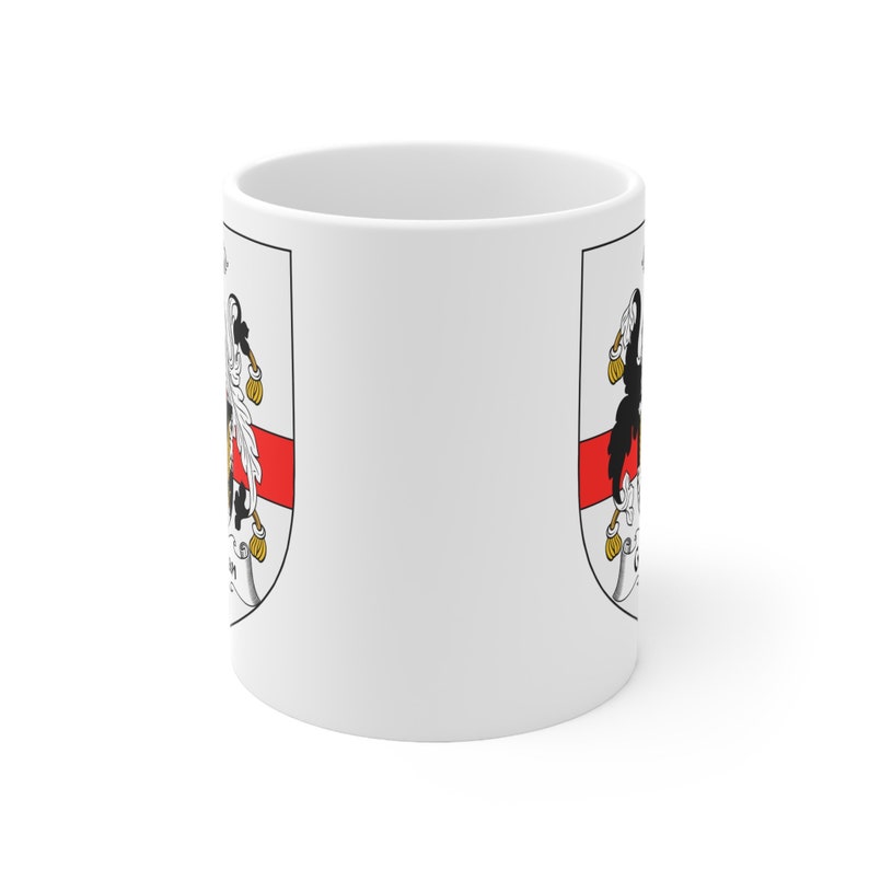 Goodman Family Coat of Arms Mug, English Heraldry Mug, English Ancestry