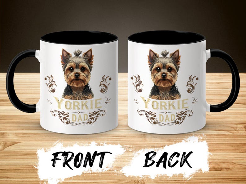 SassyLassyAnna Yorkie Dad Mug - Thumbnail 4