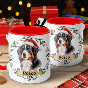 Australian Shepherd custom name dog mug, perfect gift for dog lovers, personalized dog mug with breed design, unique coffee mug