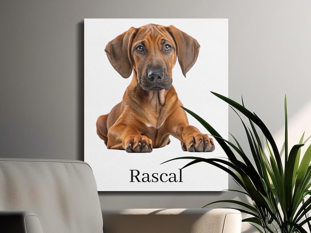 Personalized Rhodesian Ridgeback Gift: Custom Dog Mug, Ornament, Tote ...