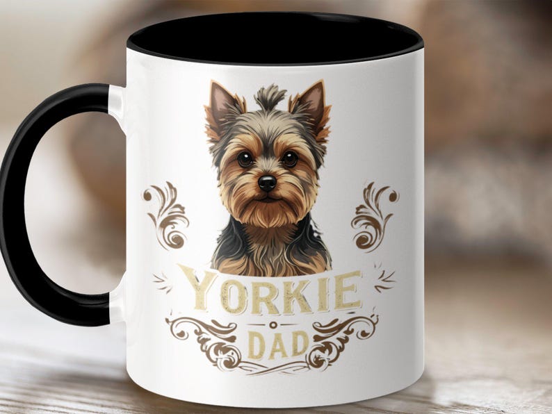 SassyLassyAnna Yorkie Dad Mug - Thumbnail 5