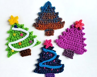 Christmas Tree Applique (Crochet Pattern)