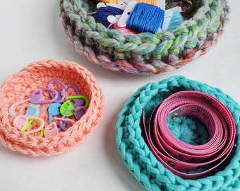 Crochet Mini Basket (Crochet Pattern)