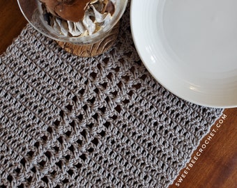 Crochet Table Runner (Crochet Pattern)