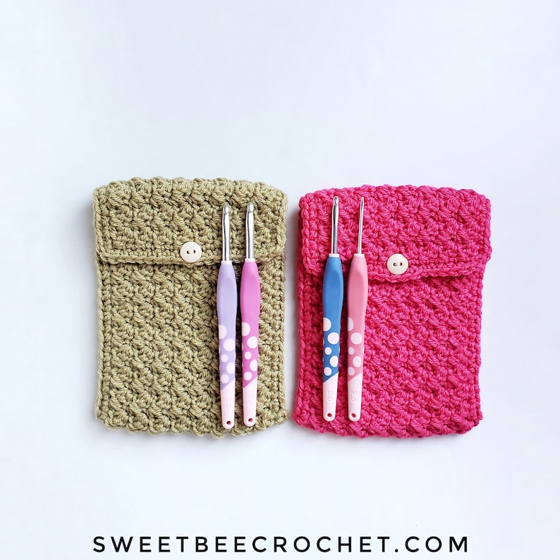 Crochet Hook Pouch Crochet Pattern image 2