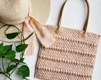 Crochet Tote Bag (Crochet Pattern)